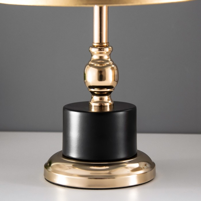 Лампа настольная Лампа настольная "Луиза" 1x60Вт E27 черный 25х25х41см