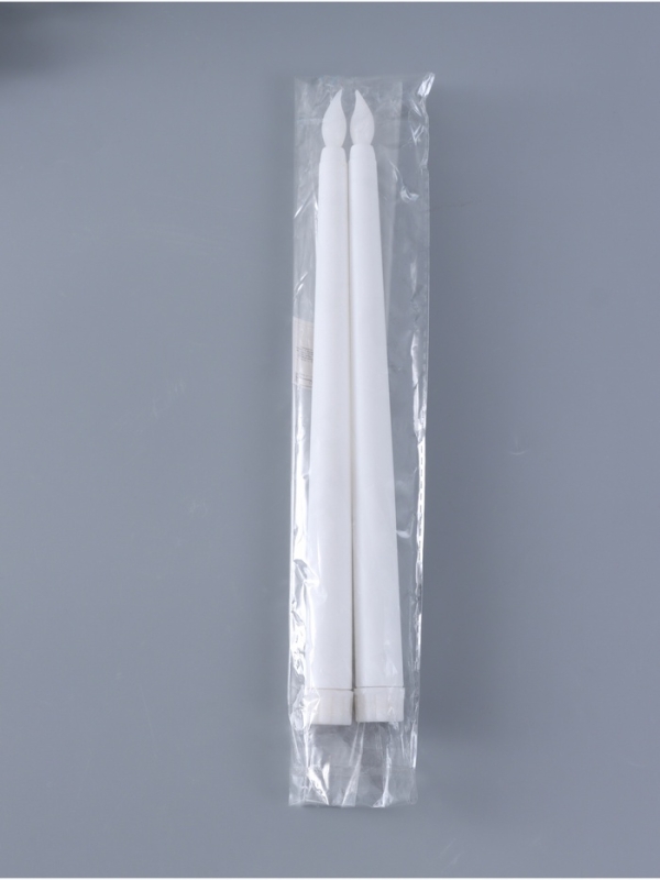 Ночник свеча Ночник свеча "Нежность" набор 2 шт LED 2xААА белый 2х2х27,5см