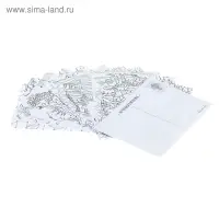 Раскраска - антистресс, открытки «Таинственный мир зверей» А6