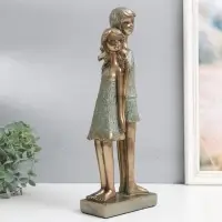 Фигурка полистоун &laquo;Дети. Доверие&raquo;, под металл, 14.5&times;7.5&times;38 см