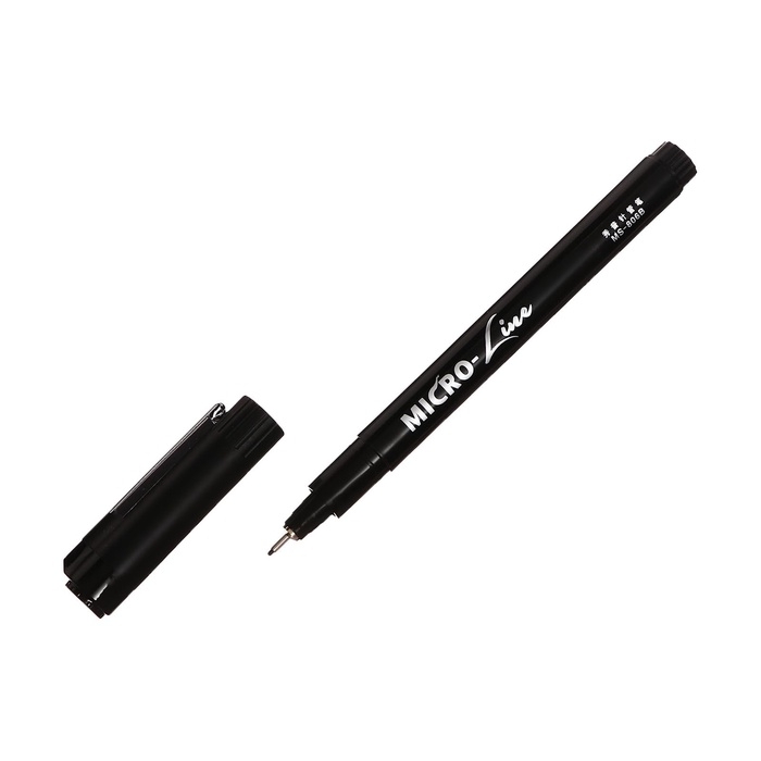 Маркер профессиональный линер черный, тонкая линия, 0.5мм Маркер профессиональный линер черный, тонкая линия, 0.5мм