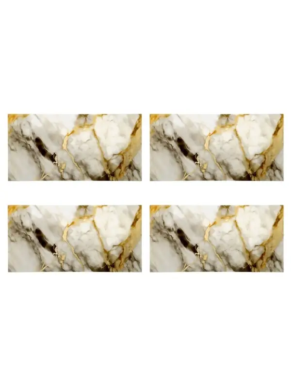 Стеновая панель самоклеящаяся TAKE IT EASY, 300&times;600 мм, цвет нефрит золотой, 10 шт.