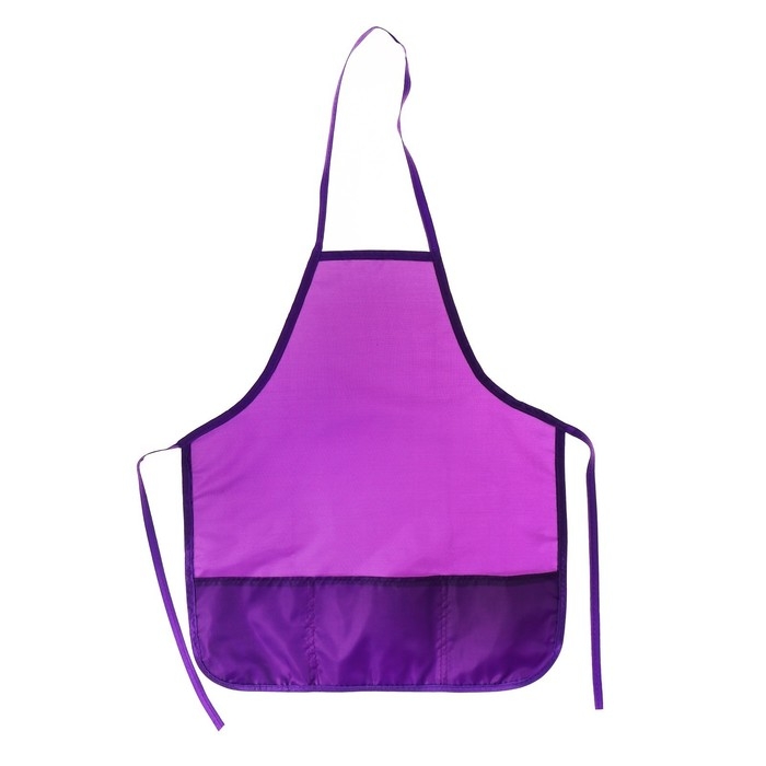 Фартук для труда + нарукавники, 550 х 440/250 х 160 мм, размер M (рост 122-158), Calligrata фиолетовый Фартук для труда + нарукавники, 550 х 440/250 х 160 мм, размер M (рост 122-158), Calligrata фиолетовый