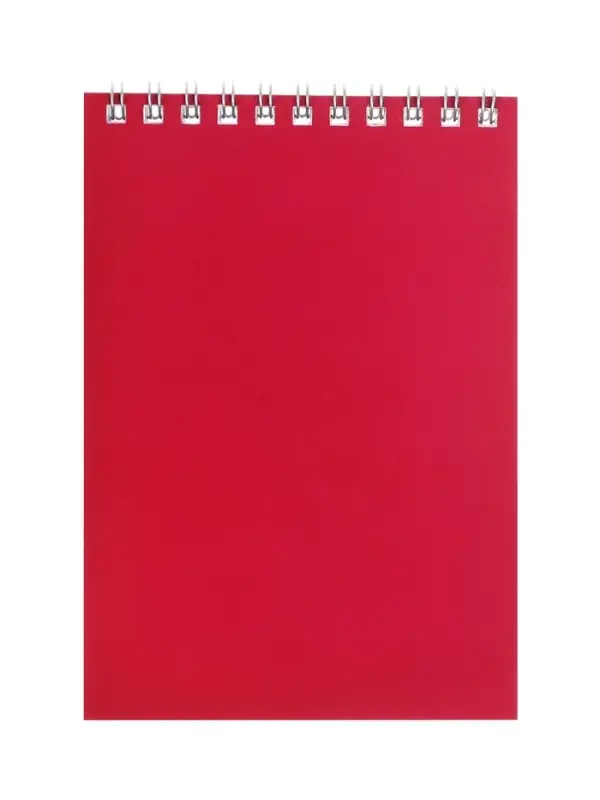 Блокнот BG &laquo;Для конференций&raquo;, А6, 60 листов, на гребне, бордовый