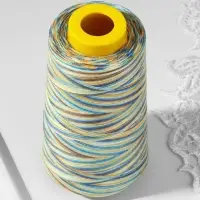 Нитки мультиколор 40/2, 2700 м, Арт Узор, разноцветные