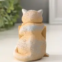 Фигура "Кот с картиной" 9х6,5х4,8 см