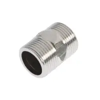 Ниппель ZEIN engr, 3/4", наружная резьба, нержавеющая сталь