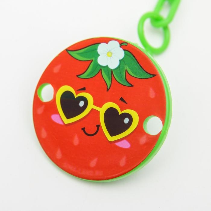 Держатель для соски - пустышки «Сладость», на цепочке, виды МИКС