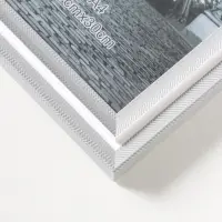 Фоторамка пластик формат А4 см "Остин" бело-серый 33,5х24,5х1,5 см