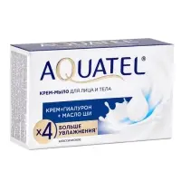 Крем-мыло твердое Aquatel классическое, 90 г