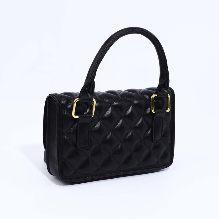 Сумка-мессенджер на магнитах, цвет чёрный Сумка-мессенджер на магнитах, цвет чёрный