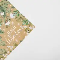 Упаковочная бумага на новый год «Magic winter», 70 х 100 см, глянцевая