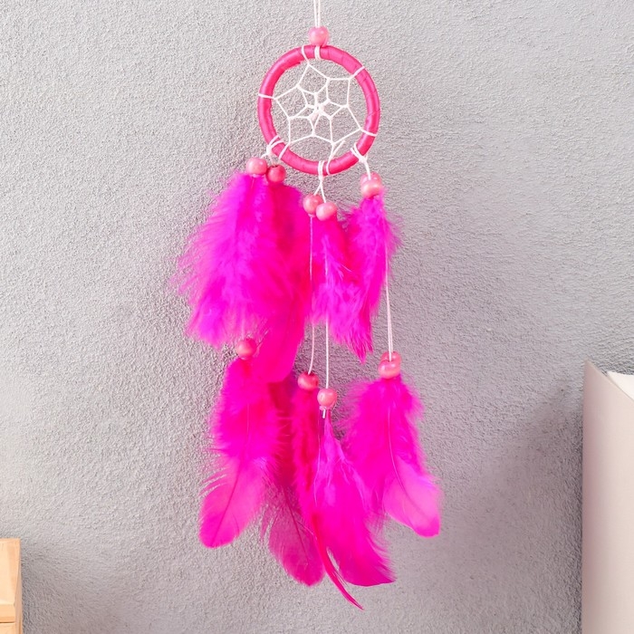 Ловец снов Ловец снов "Плетёный цветок" МИКС d=5 см 24 см