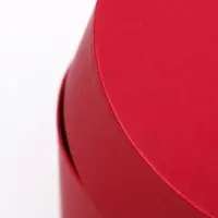 Набор круглых подарочных коробок 5 в 1 &laquo;Пантон 200&raquo;, однотонный, 23&times;23&times;14 - 15&times;15&times;10 см