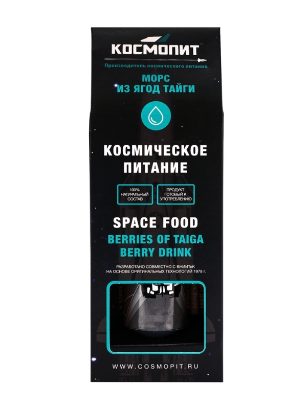 Космическое питание &laquo;Морс из ягод тайги&raquo;, в тюбике, 115 г