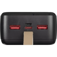 Внешний аккумулятор BigTech (BT-PB-30-BL-8) 30000 mAh черный