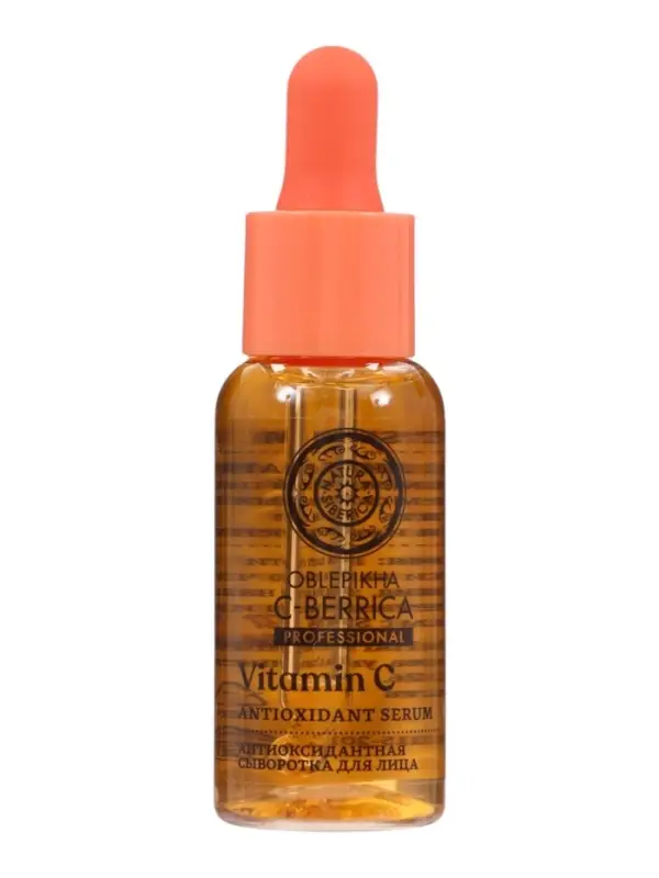 Сыворотка для лица антиоксидантная Natura Siberica Oblepikha C‑BERRICA, 30 мл