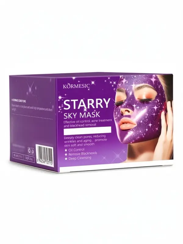Маска для лица для глубокого очищения пор &laquo;Звездное небо&raquo; KORMESIC, 120 г
