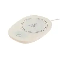 Подставка с подогревом для кружки LSK-1502, от USB, 16 Вт, белая