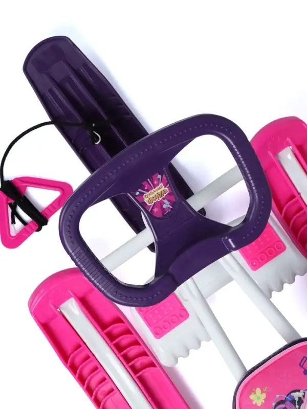 Снегокат &laquo;Тимка спорт 2&raquo; Сказочный патруль, розовый, ССП1 Nika Kids