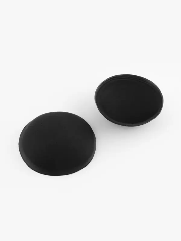 Чашки для бюстгальтера &laquo;Круг&raquo;, 2XL (52), d=16.5 см, пара, чёрные