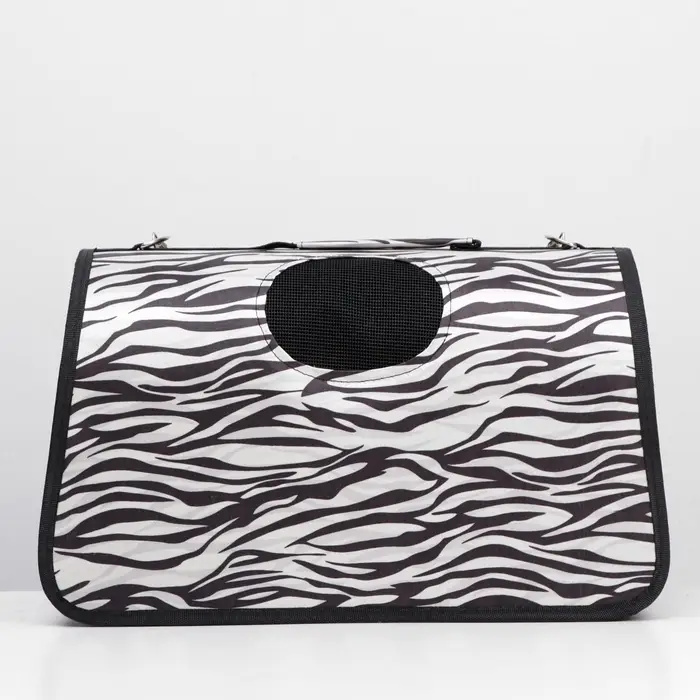 Сумка - переноска для животных &laquo;Белый тигр&raquo;, размер М, 45&times;21&times;27 см