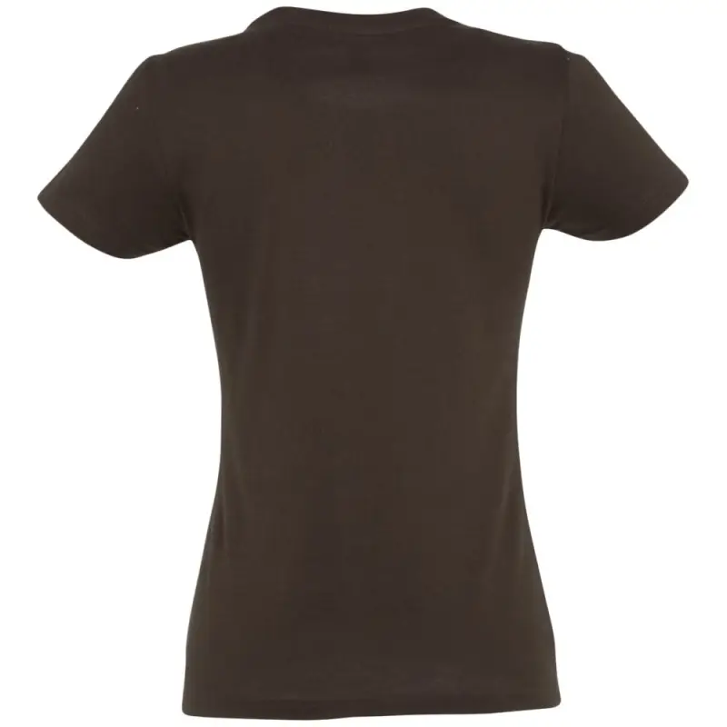 Футболка женская Imperial women 190 шоколадно-коричневая, размер S