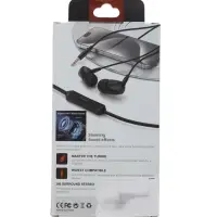 Наушники проводные SY-002, вакуумные, микрофон, Jack 3.5 мм, чёрные