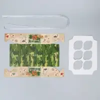 Коробка для капкейка, кондитерская упаковка, 6 ячеек, &laquo;23 февраля&raquo;, 23&times;16&times;7.5 см