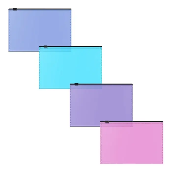 Папка-конверт на ZIP-молнии С6 (203х129 мм), 140 мкм, ErichKrause Fizzy Vivid, до 100 листов, микс Папка-конверт на ZIP-молнии С6 (203х129 мм), 140 мкм, ErichKrause Fizzy Vivid, до 100 листов, микс