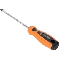 Отвертка Point, SL5,0 х 100 мм, CrV, 2-х комп. рукоятка Sparta (11766)