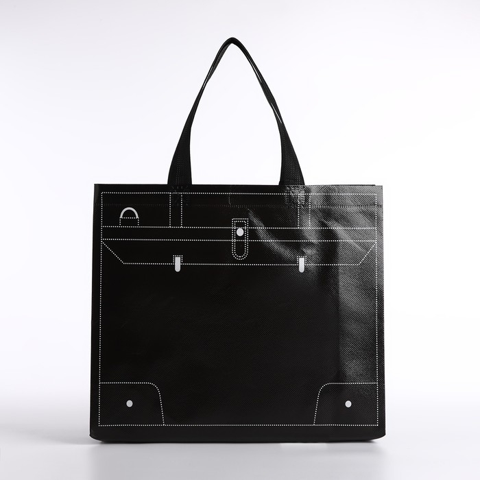 Сумка без застёжки, цвет чёрный Сумка без застёжки, цвет чёрный