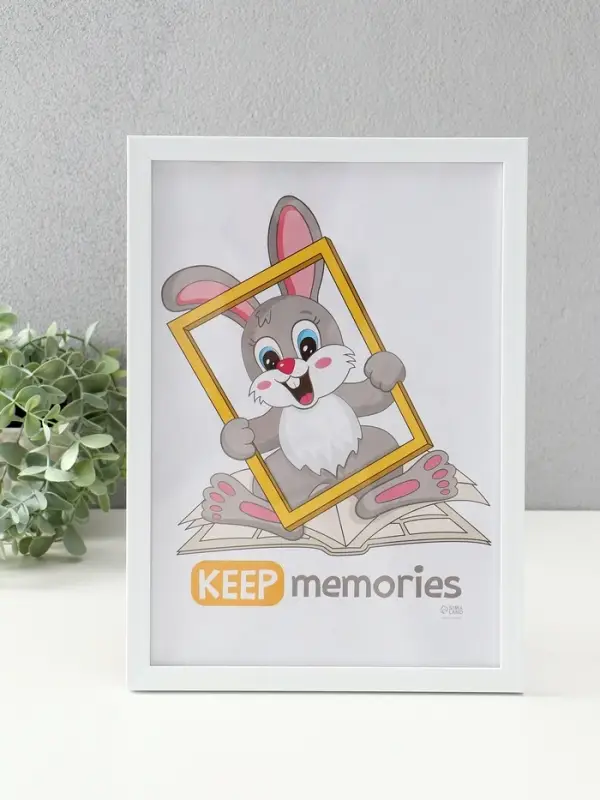 Набор фоторамок для фото 21&times;30 см Keep memories &laquo;Формат&raquo;, с подножкой, 3 шт., (пластиковый экран), белый