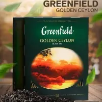 Чай черный Greenfield Golden Ceylon, 100 пакетиков*2 г