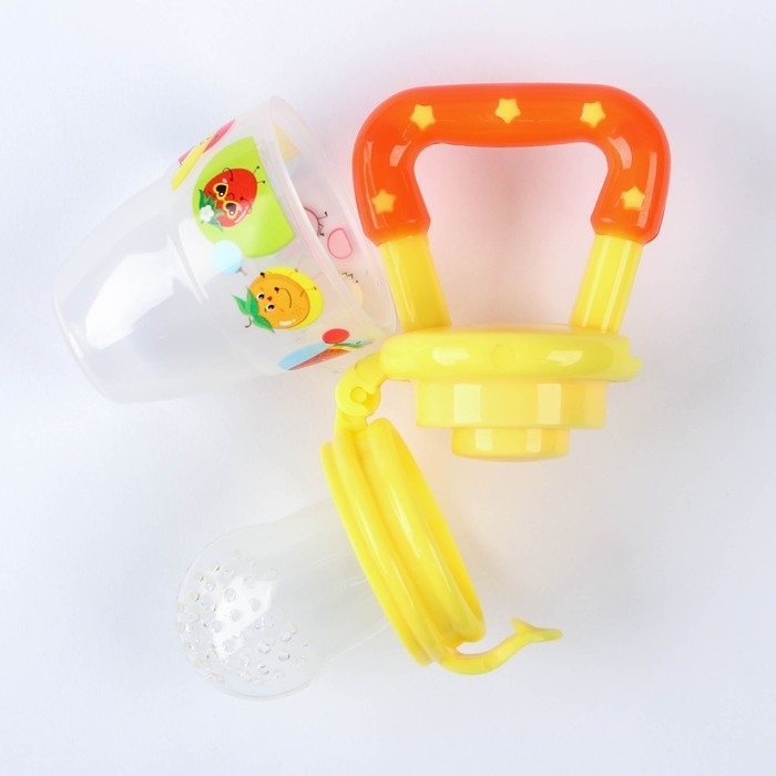 Ниблер для прикорма с силиконовой сеточкой «Фруктики» Ниблер для прикорма с силиконовой сеточкой «Фруктики»