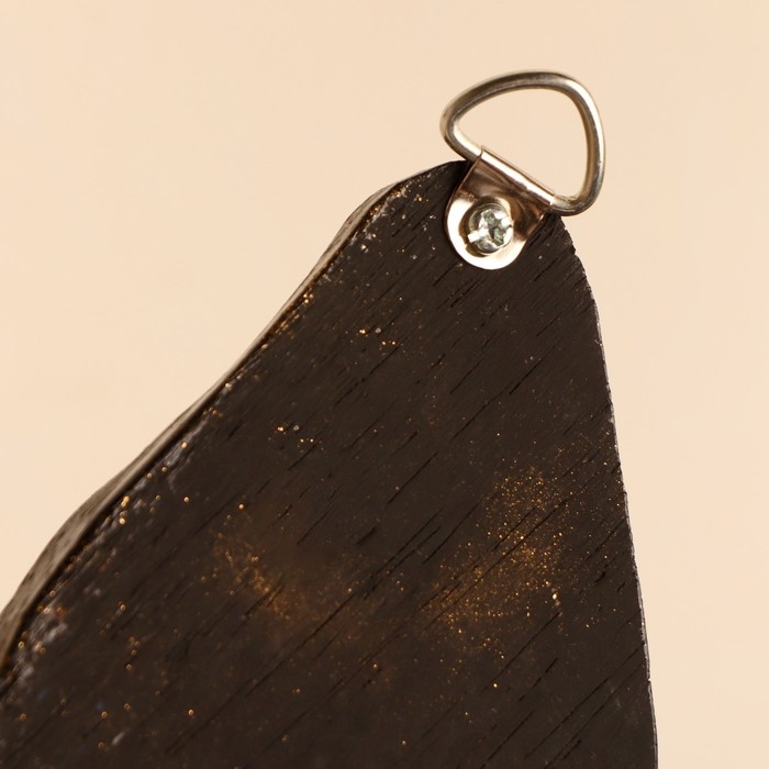 Панно дерево  Панно дерево "Геккон" 48х12,5х1,1 см