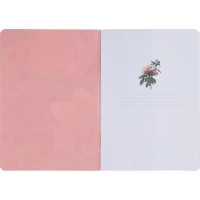 Тетрадь общая, BS, 150х210мм, 48л., клетка, скрепка. Flora, букет N4754