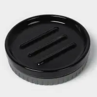 Набор для ванной SAVANNA &laquo;Глянец&raquo;, 3 предмета, дозатор для мыла, стакан, мыльница