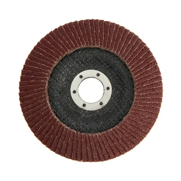 Круг лепестковый торцевой ТУНДРА, 125&times;22 мм, Р60