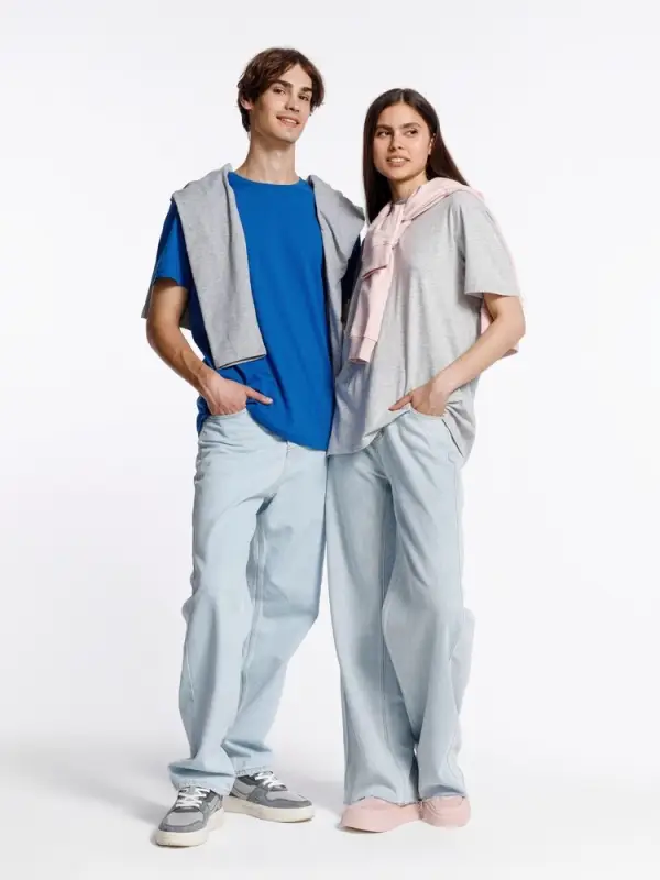 Футболка унисекс Streetwise, серый меланж, размер S