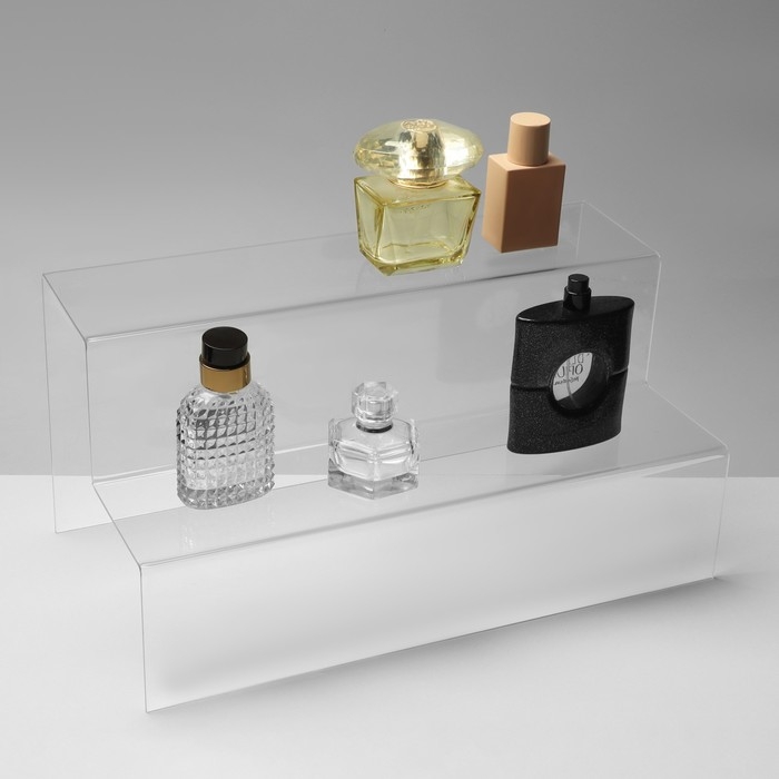 Горка 2 ступеньки 40×21×20 см, оргстекло 2,5 мм, В ЗАЩИТНОЙ ПЛЁНКЕ Горка 2 ступеньки 40×21×20 см, оргстекло 2,5 мм, В ЗАЩИТНОЙ ПЛЁНКЕ