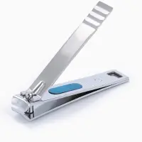 Кусачки книпсер педикюрные, с пилкой, 8 см, в коробке, МИКС