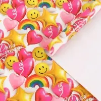 Бумага упаковочная глянцевая &laquo;Праздник&raquo;, 50 &times; 70 см