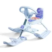 Снегокат растущий &laquo;Зимняя сказка&raquo; Snow Cat, со спинкой, белый