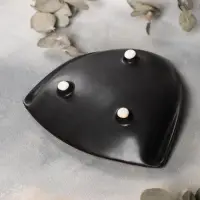 Блюдо керамическое сервировочное &laquo;Таллула&raquo;, 20&times;7,5 см, цвет зелёный