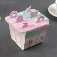 Форма для мороженого «Фигурки», 12,5×11×9 см, 6 ячеек, цвет прозрачный Форма для мороженого «Фигурки», 12,5×11×9 см, 6 ячеек, цвет прозрачный