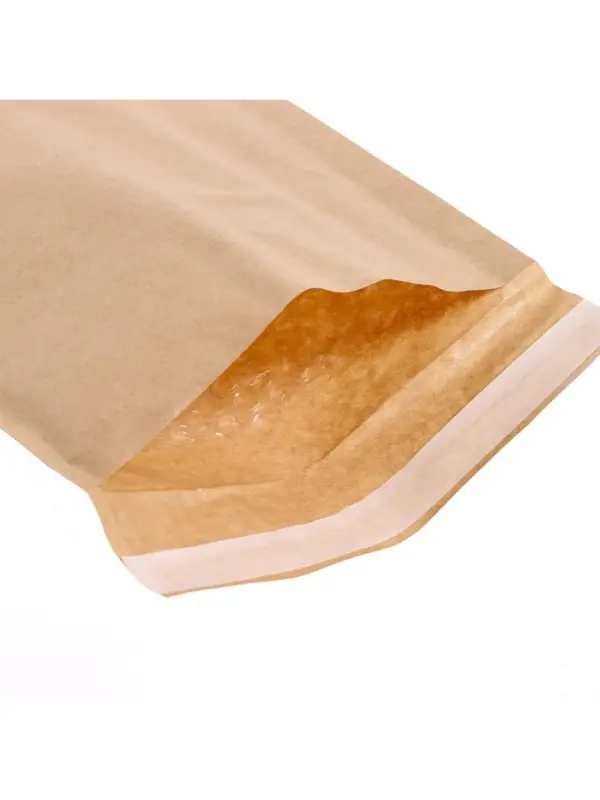 Крафт-конверт с воздушно-пузырьковой плёнкой, 18×26 см, Calligrata