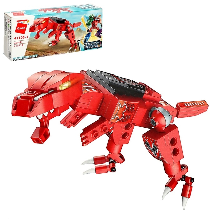Конструктор Динобот  Конструктор Динобот "Вождь Тиранозавр", 115 деталей