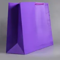 Пакет ламинированный горизонтальный "Пурпурный", XXL  61 х 46 х 20 см