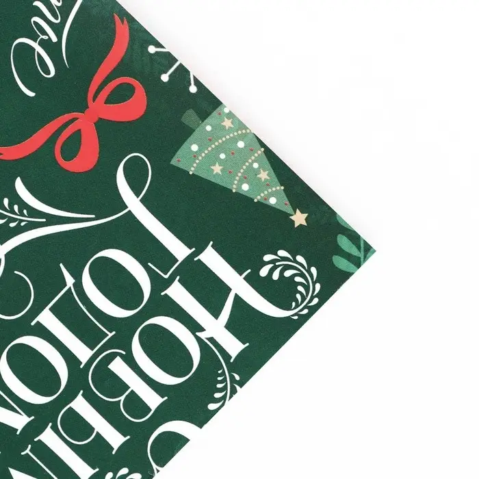 Упаковочная бумага на новый год глянцевая двухсторонняя «Щелкунчик», 50 х 70 см